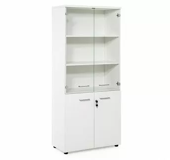 ТУР/TOUR Шкаф комбинирован. 80х182 БЕЛЫЙ