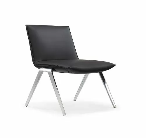 КАЯК/KAYAK Кресло лаунж ЧЕРН/ПОЛ.АЛЮМ.