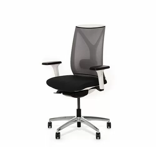 ДИОН С БC/DION M WG Кресло,синх, 1Д, ал ЧЕРН/СЕР/БЕЛ/АЛЮМ