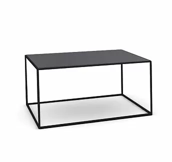 ФЕСТА/FESTA стол кофейный 80х40 ЧЕРНЫЙ/ЧЕРНЫЙ