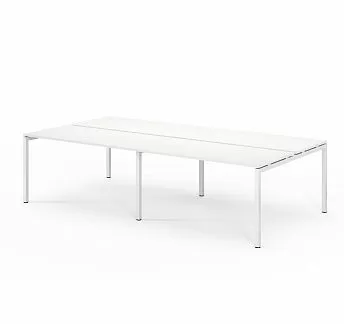 ТУР/TOUR бенч 4 р.места 118х68 см БЕЛЫЙ