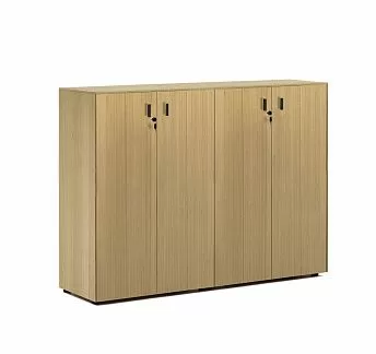 ЭНЦО/ENZO Шкаф средний в.120, 4 дв СВ.ЭВКАЛИПТ/ЧЕРНЫЙ