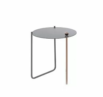 КОФЕ НЕО С/COFFEE NEO S стол кофейный СЕРЫЙ/БРОНЗОВЫЙ