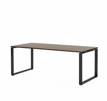 ЭКЗЕ/EXE Стол письменный 200 черн ОРЕХ/ЧЕРН