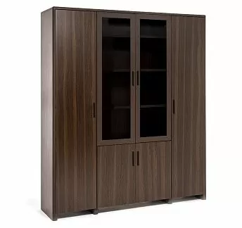 ЛЕГНО/LEGNO Шкаф д/бумаг+ гардероб ОРЕХ