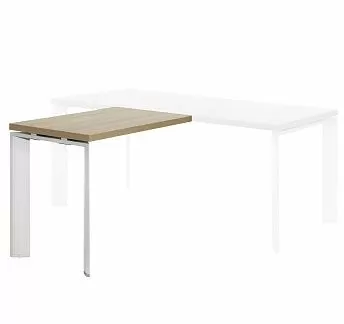 ФЕРМО/FERMO Приставка 100x60 ДУБ СВЕТЛЫЙ