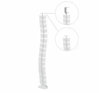 Пластиковый верт.кабель-канал ПРОЗРАЧНЫЙ