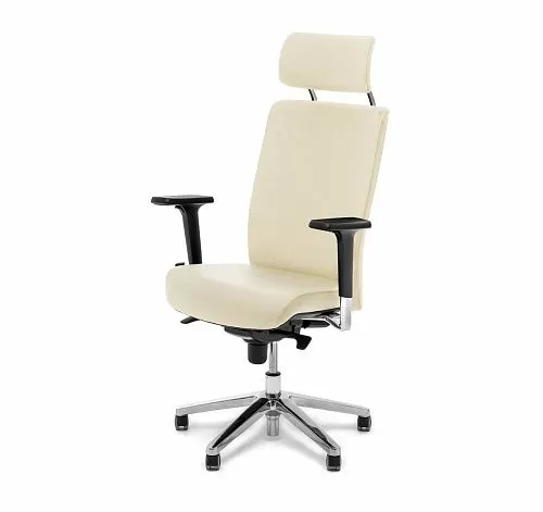 РОНАН С/RONAN S Кресло руководителя БЕЖ/ПОЛИР.АЛ.