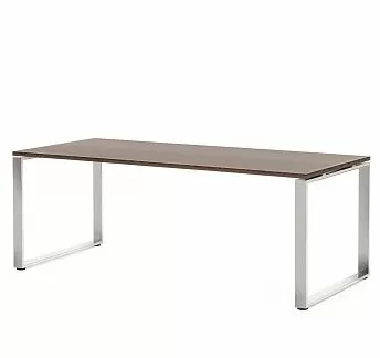 РОЛА/ROLA Стол 200 хром ТАБАК/ХРОМ