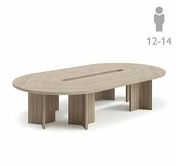 ЛАВА/ТЕРРА/LAVA/TERRA Стол перег. 360х200 ГАВАНА