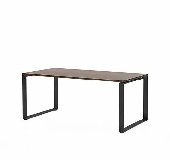 ЭКЗЕ/EXE Стол письменный 180 черн ОРЕХ МАРОНЕ/ЧЕРН