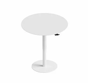 СИТ-ТУ-СТЭНД/SIT-TO-STAND стол д.80 белый БЕЛЫЙ