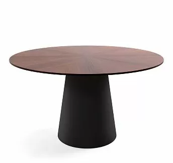 НОАЛЕ /NOALE Стол для переговоров ЭВКАЛИПТ МОРЕН/ЧЕРН