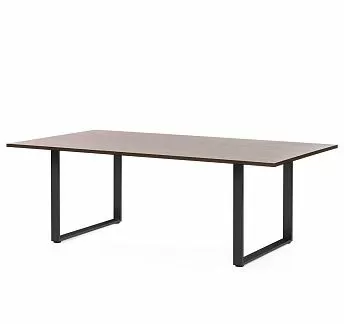 ЭКЗЕ/EXE Стол для переговоров Черн ОРЕХ МАРОНЕ/ЧЕРН