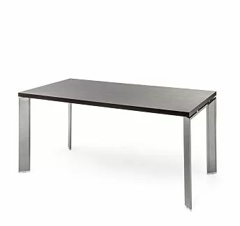 ФЕРМО/FERMO Стол 180 хром ВЕНГЕ/ХРОМ