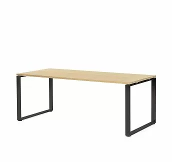 ЭКЗЕ/EXE Стол письменный 200 черн ДУБ ФЛОРЕ/ЧЕРНЫЙ