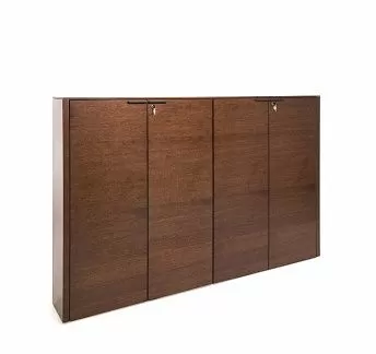 РЭЙЛ/RAIL Шкаф д/бумаг+ гардероб* ДУБ ТАБАК