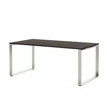 РОТОНДА/ROTONDA Стол 180 хром ВЕНГЕ/ХРОМ