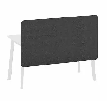 ЛИНК+/LINK+ Экран В стола ткн 158 см АНТРАЦИТ