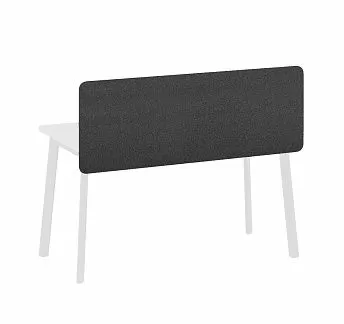 ФЛЕКС/FLEX Экран стола ткань138 АНТРАЦИТ