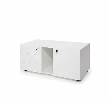 УНИО/UNIO Приставка подкатная БЕЛЫЙ