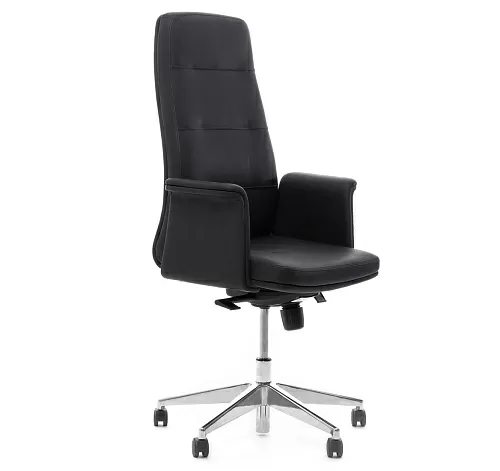 КАРЛ/А/KARL/A Кресло руководит ЧЕРНЫЙ/АЛЮМ