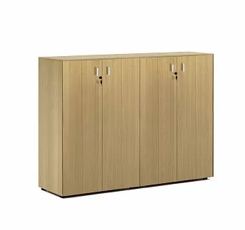 ЭНЦО/ENZO Шкаф средний в.120, 4 дв СВ.ЭВКАЛИПТ/ХРОМ