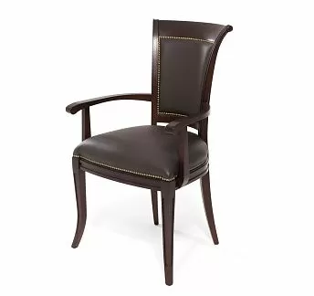 ДОЖ/С/DOGE/C Кресло с подлокотниками КОРИЧН/ОРЕХ ТАНГА