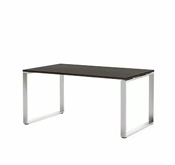 РОТОНДА/ROTONDA Стол 160 хром ВЕНГЕ/ХРОМ