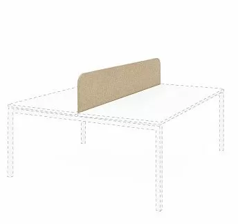 ТУР/TOUR Экран бенча ткань 140 см БЕЖЕВЫЙ