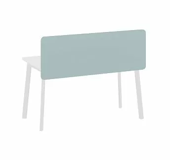 ЛИНК/LINK Экран стола ДСП 138 см СЕРО-ГОЛУБОЙ