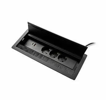 СОЛО ИНТО/SOLO INTO рамка+блок3+2 ЧЕРНЫЙ