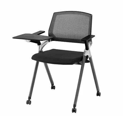 КЛИП/CLIP Кресло-конференц ЧЕРН/ТЕМ.СЕРЫЙ