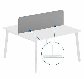 ЛИНК/LINK Экран бенча ткн 138 штырь СЕРЫЙ