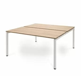 ТУР/TOUR бенч 2 места 118х139 см ДУБ КАЛИФ/БЕЛЫЙ