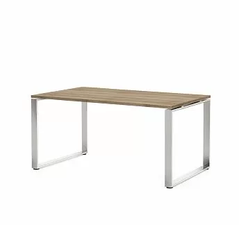 РОЛА/ROLA Стол 160 хром ГАВАНА/ХРОМ