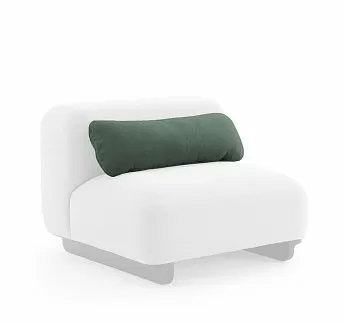 ДЖАСТ/JUST Подушка для кресла 75 ТЕМНО-ЗЕЛЕНЫЙ