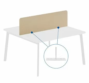 ЛИНК+/LINK+ Экран бенча ткн 138 штр БЕЖЕВЫЙ