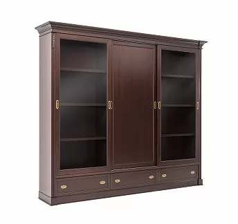 ДОЖ/DOGE Шкаф-купе 271 комб.двери ОРЕХ ТАНГАНЬИКА