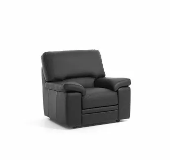 ЭЛЛА/ELLA Кресло иск.кожа ЧЕРНЫЙ