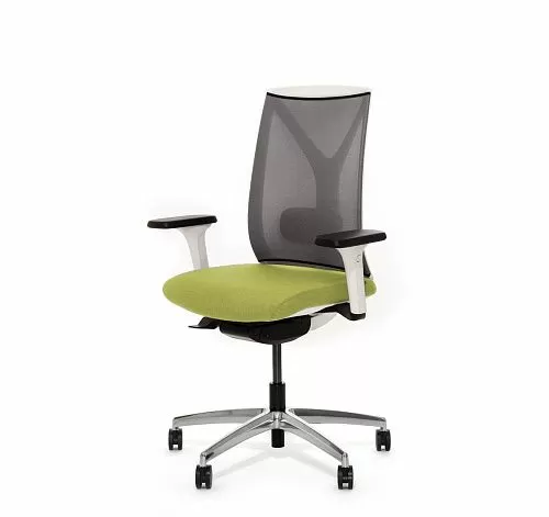 ДИОН С БC/DION M WG Кресло,синх, 1Д, ал ЗЕЛЕНЫЙ/АЛЮМ