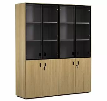 ЭНЦО/ENZO Шкаф комбинир x 2 СВ.ЭВКАЛИПТ/ЧЕРНЫЙ