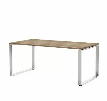 РОЛА/ROLA Стол 180 хром ГАВАНА/ХРОМ