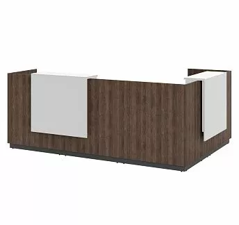 ФАСТА/FASTA Приемная стойка угл._дл ТАБАК/БЕЛЫЙ