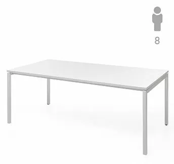 ТУР/TOUR Стол переговоров 200х100 БЕЛЫЙ