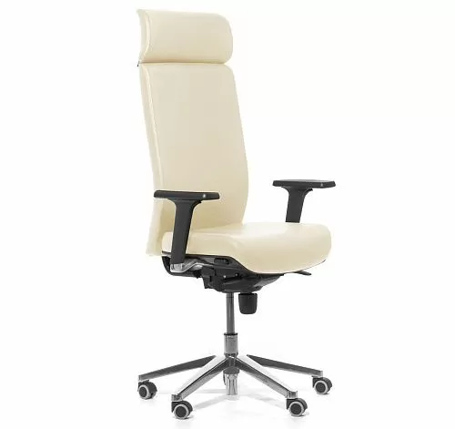 РОНАН Ш/RONAN W Кресло руководителя БЕЖ/ПОЛИР.АЛ.