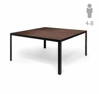 ЭНЦО/ENZO Стол письменный/перег. ЭВКАЛИПТ МОРЕН/ЧЕРН