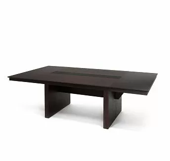 ЛАГО/LAGO Стол для переговоров 234 ДУБ ФЕРРО/ЧЕРНЫЙ