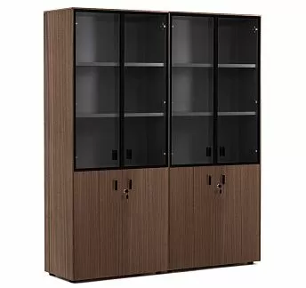 ЭНЦО/ENZO Шкаф комбинир x 2 ЭВКАЛИПТ МОРЕН/ЧЕРН