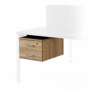 Тумба подвесная 2 ящика ДУБ КАЛИФОРН